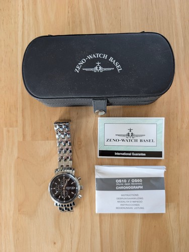 Zeno watch basel chronograph - zeno,