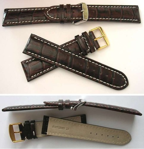 Echtlederuhrband mit - echtlederuhrband,