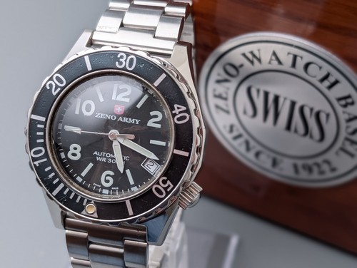 Zeno uhr basel army diver - zeno,